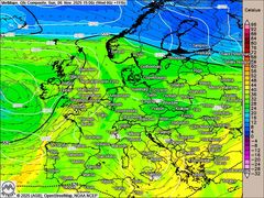 Weiterhin ruhiges Wetter in Mitteleuropa