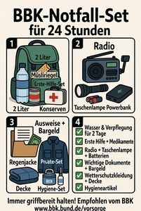 Krisenvorsorge - wie Ihr Euch auch mit kleinem Budget absichern k&ouml;nnt!