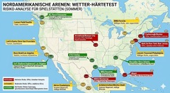 Wetter-Festung oder Gewitter-Falle? Die 16 WM-Stadien im H&auml;rtetest